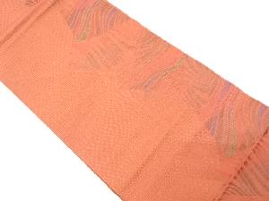 本場筑前博多　色紙重ね模様織り出し名古屋帯